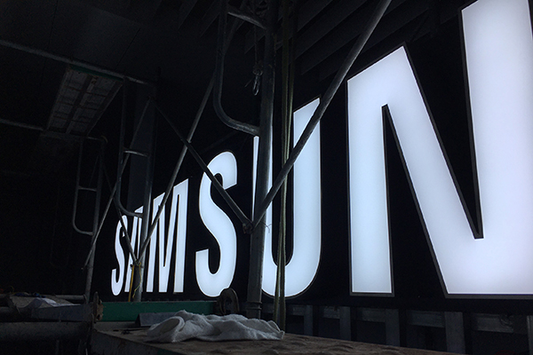 Màn hình led sân bay quốc tế Nội Bài 